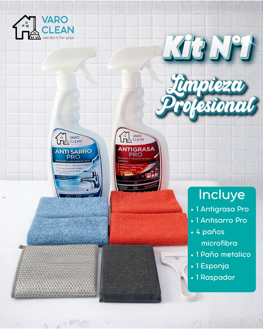Kit N°1 Limpieza Profesional – VAROCLEAN
